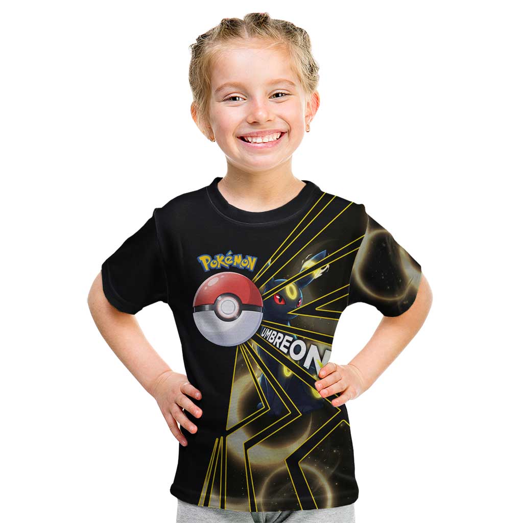 Umbreon Poké Kid T Shirt Lunar Eclipse Comic Style
