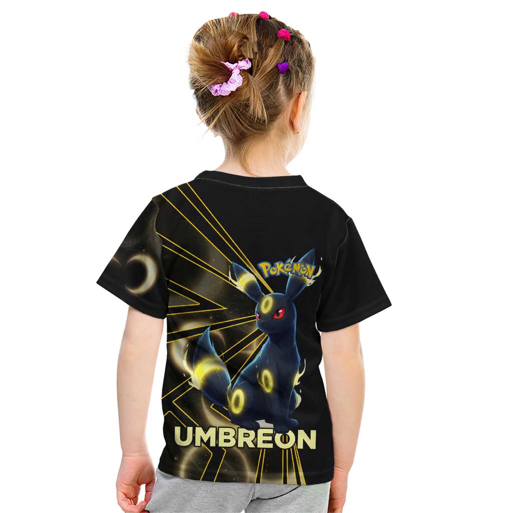 Umbreon Poké Kid T Shirt Lunar Eclipse Comic Style