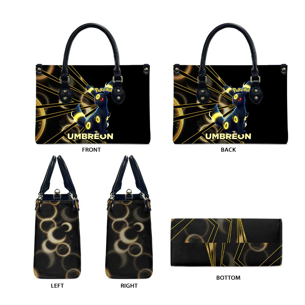 Umbreon Poké Leather Bag Lunar Eclipse Comic Style