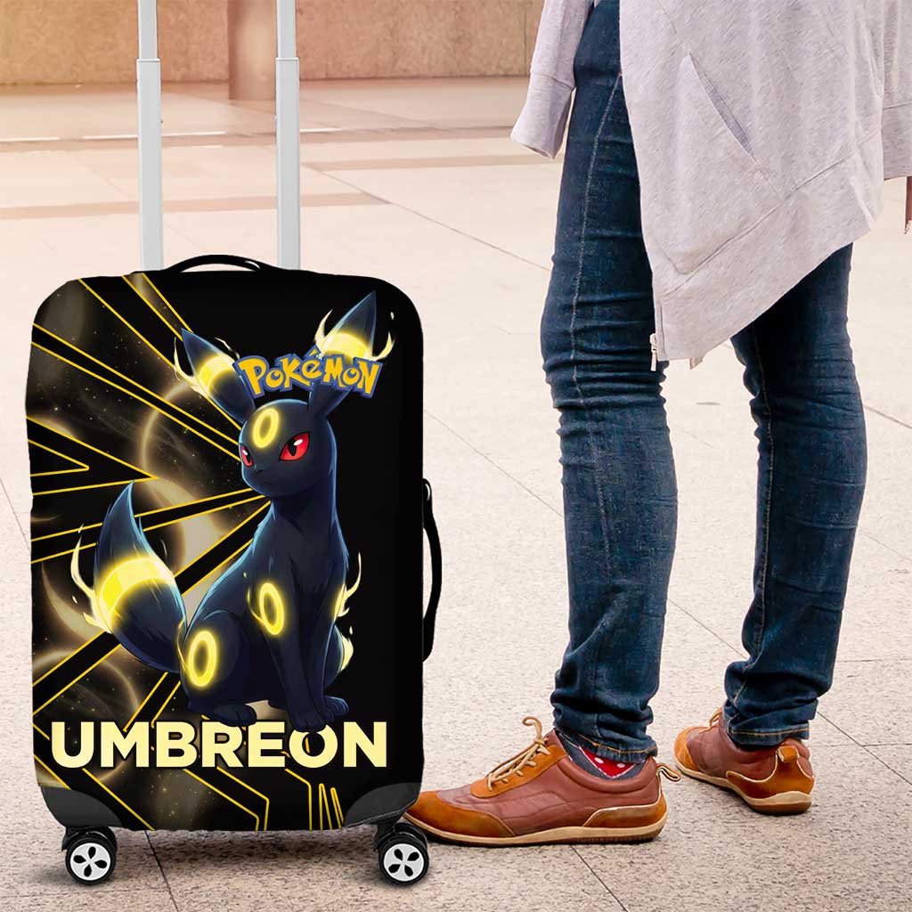 Umbreon Poké Luggage Cover Lunar Eclipse Comic Style