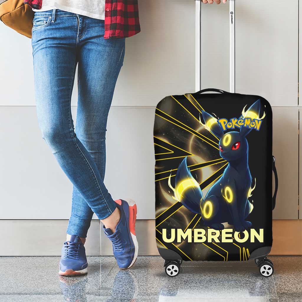 Umbreon Poké Luggage Cover Lunar Eclipse Comic Style