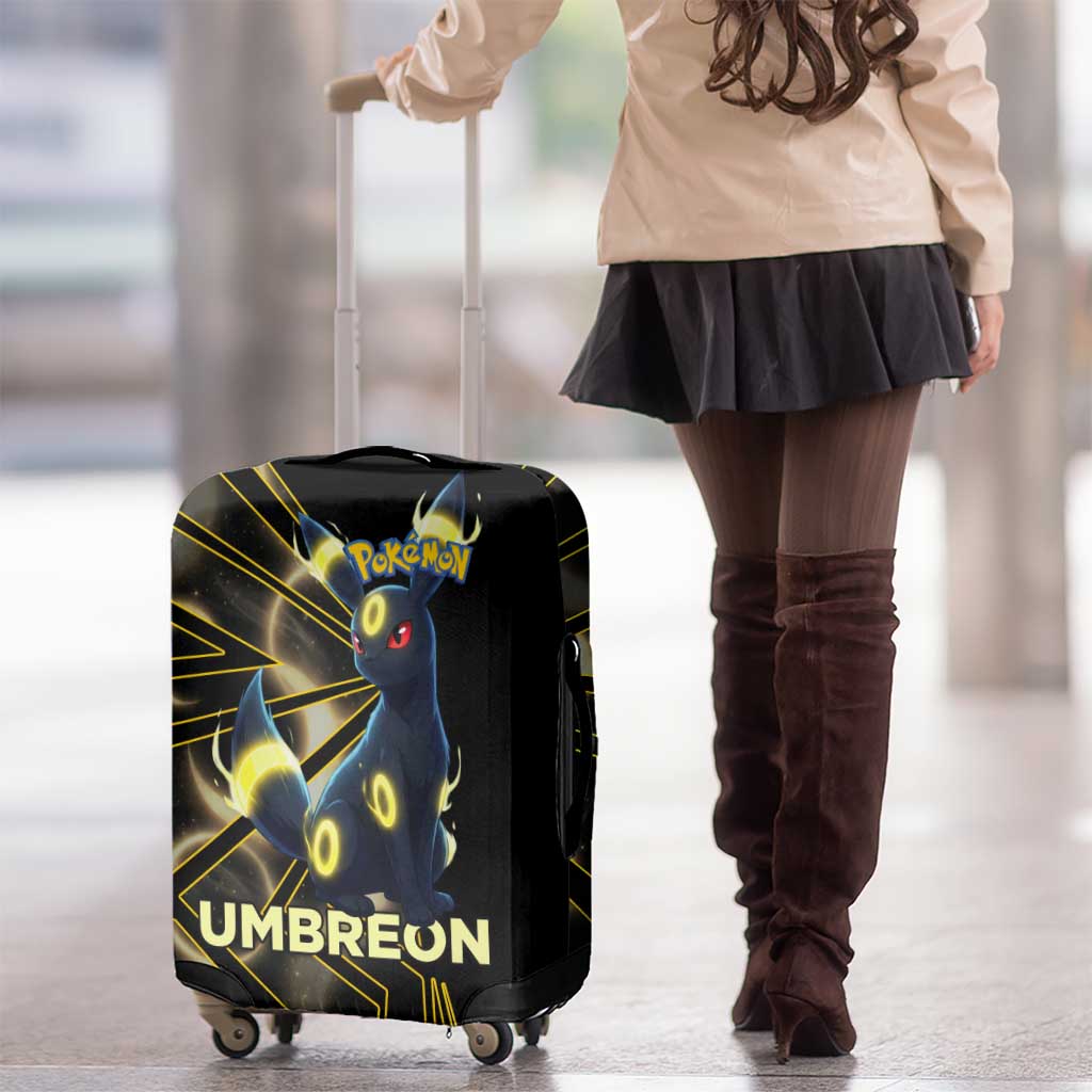 Umbreon Poké Luggage Cover Lunar Eclipse Comic Style