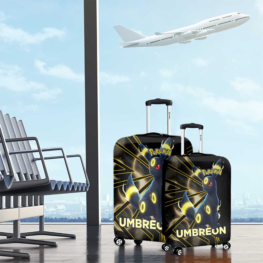 Umbreon Poké Luggage Cover Lunar Eclipse Comic Style