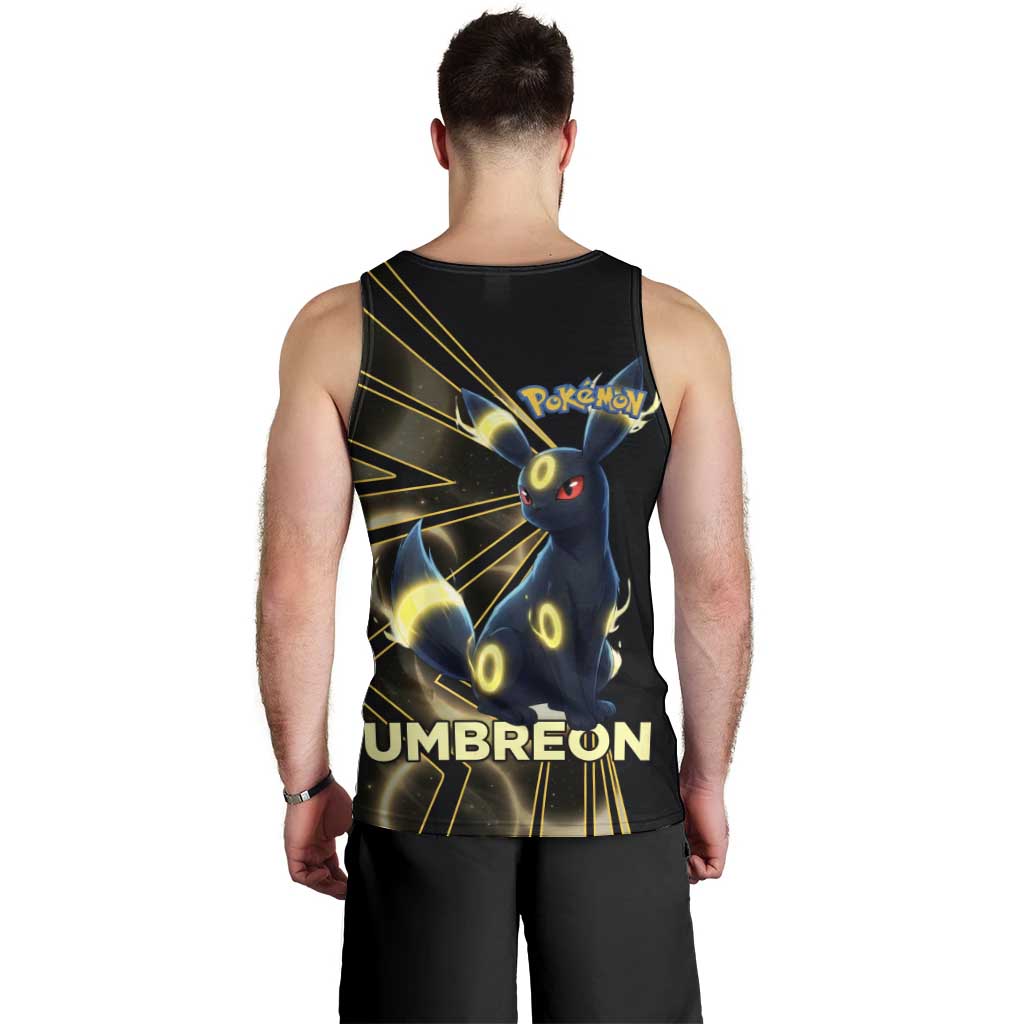 Umbreon Poké Men Tank Top Lunar Eclipse Comic Style