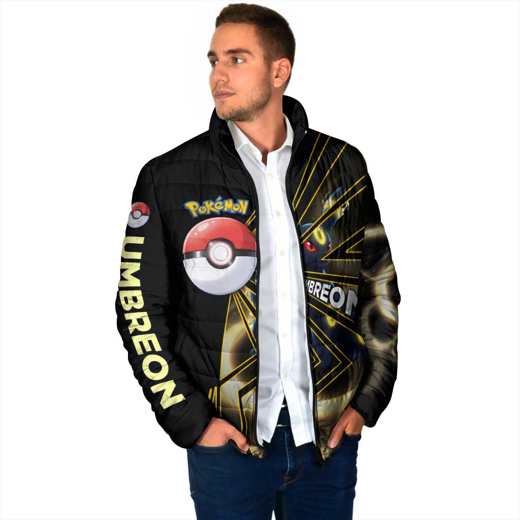 Umbreon Poké Padded Jacket Lunar Eclipse Comic Style