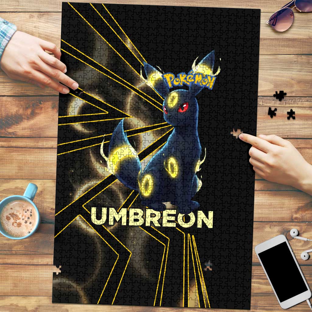 Umbreon Poké Puzzle Lunar Eclipse Comic Style