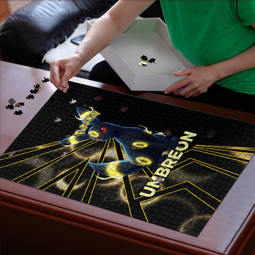 Umbreon Poké Puzzle Lunar Eclipse Comic Style