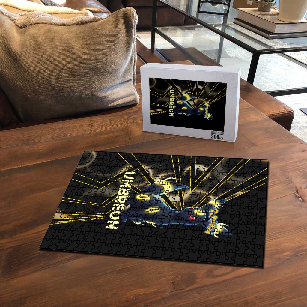 Umbreon Poké Puzzle Lunar Eclipse Comic Style