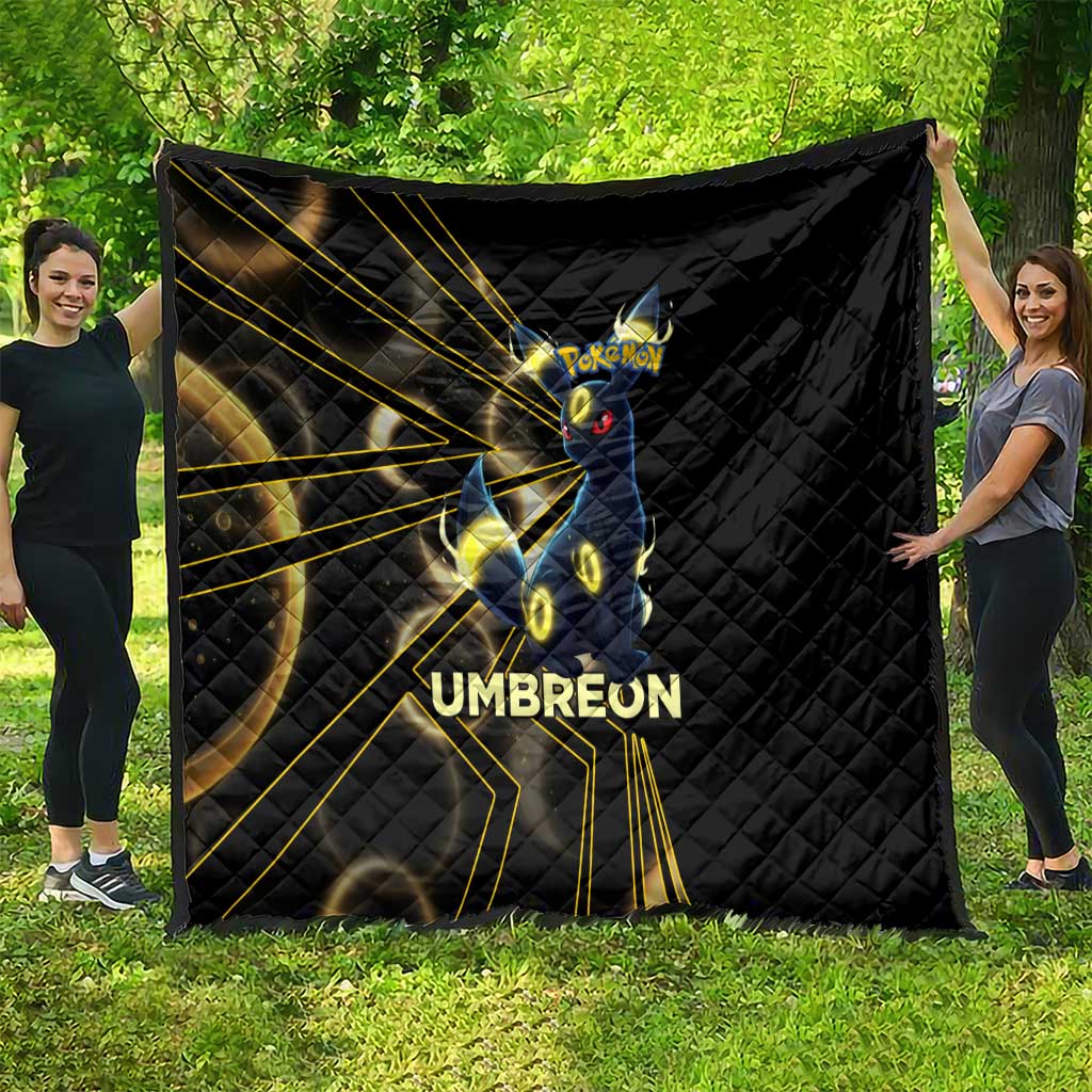 Umbreon Poké Quilt Lunar Eclipse Comic Style