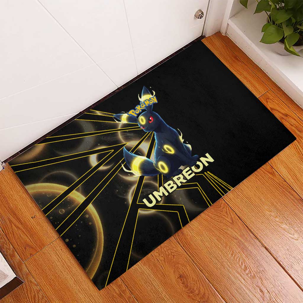 Umbreon Poké Rubber Doormat Lunar Eclipse Comic Style