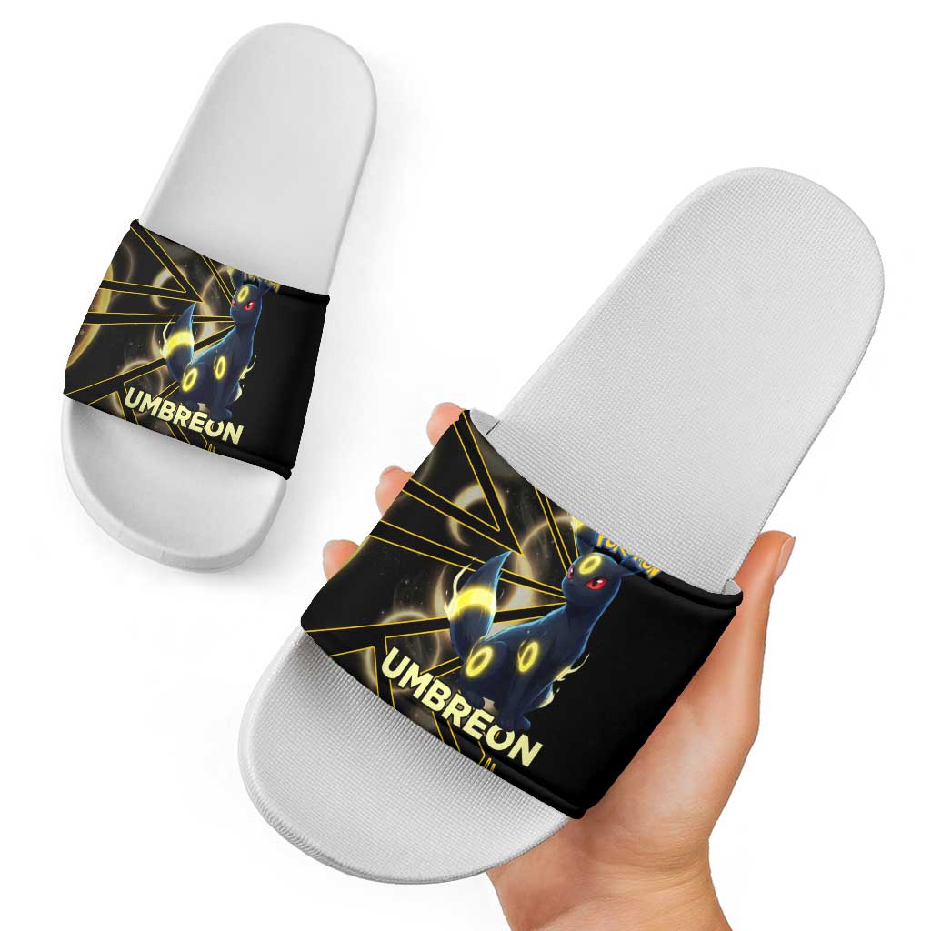 Umbreon Poké Slide Sandals Lunar Eclipse Comic Style