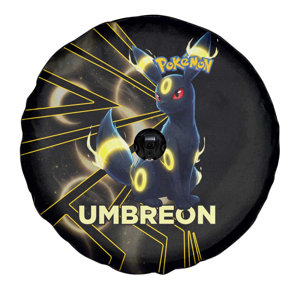 Umbreon Poké Spare Tire Cover Lunar Eclipse Comic Style