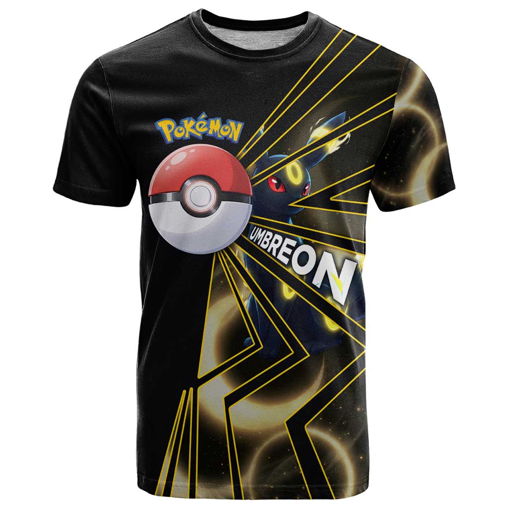 Umbreon Poké T Shirt Lunar Eclipse Comic Style