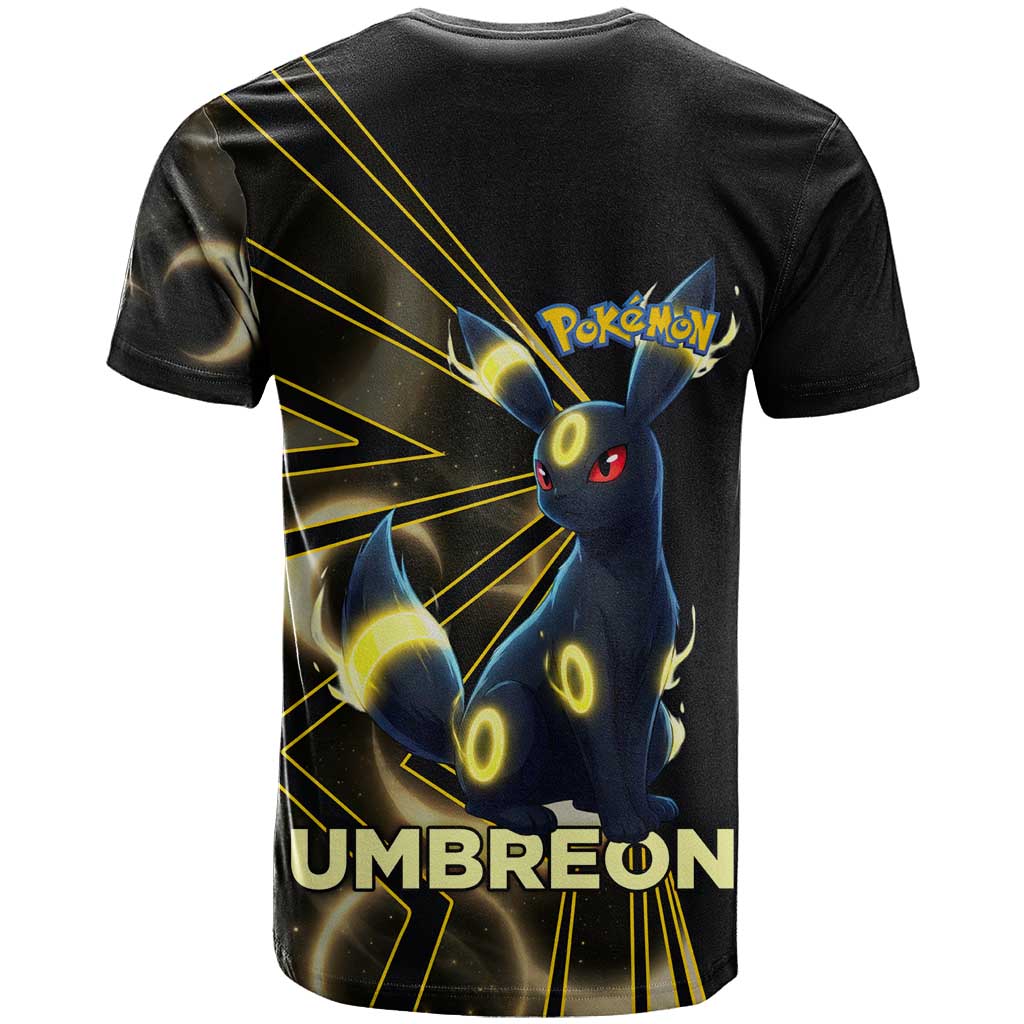 Umbreon Poké T Shirt Lunar Eclipse Comic Style