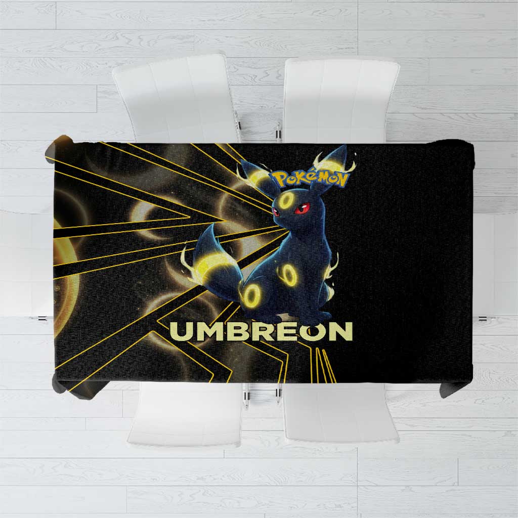 Umbreon Poké Tablecloth Lunar Eclipse Comic Style