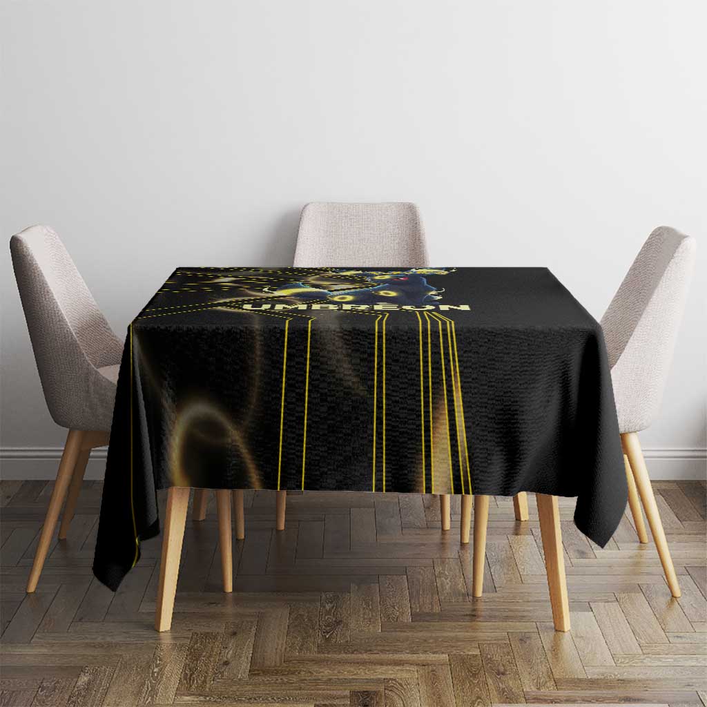 Umbreon Poké Tablecloth Lunar Eclipse Comic Style