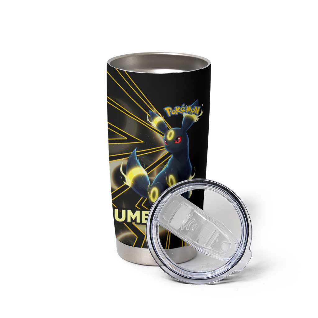 Umbreon Poké Tumbler Cup Lunar Eclipse Comic Style