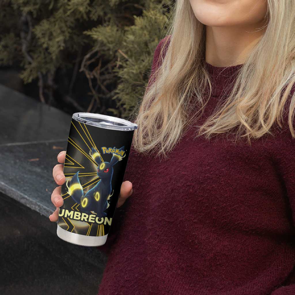 Umbreon Poké Tumbler Cup Lunar Eclipse Comic Style