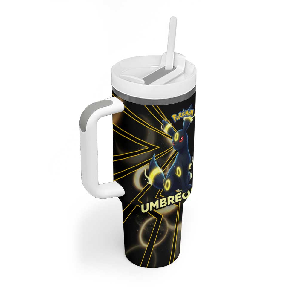 Umbreon Poké Tumbler With Handle Lunar Eclipse Comic Style