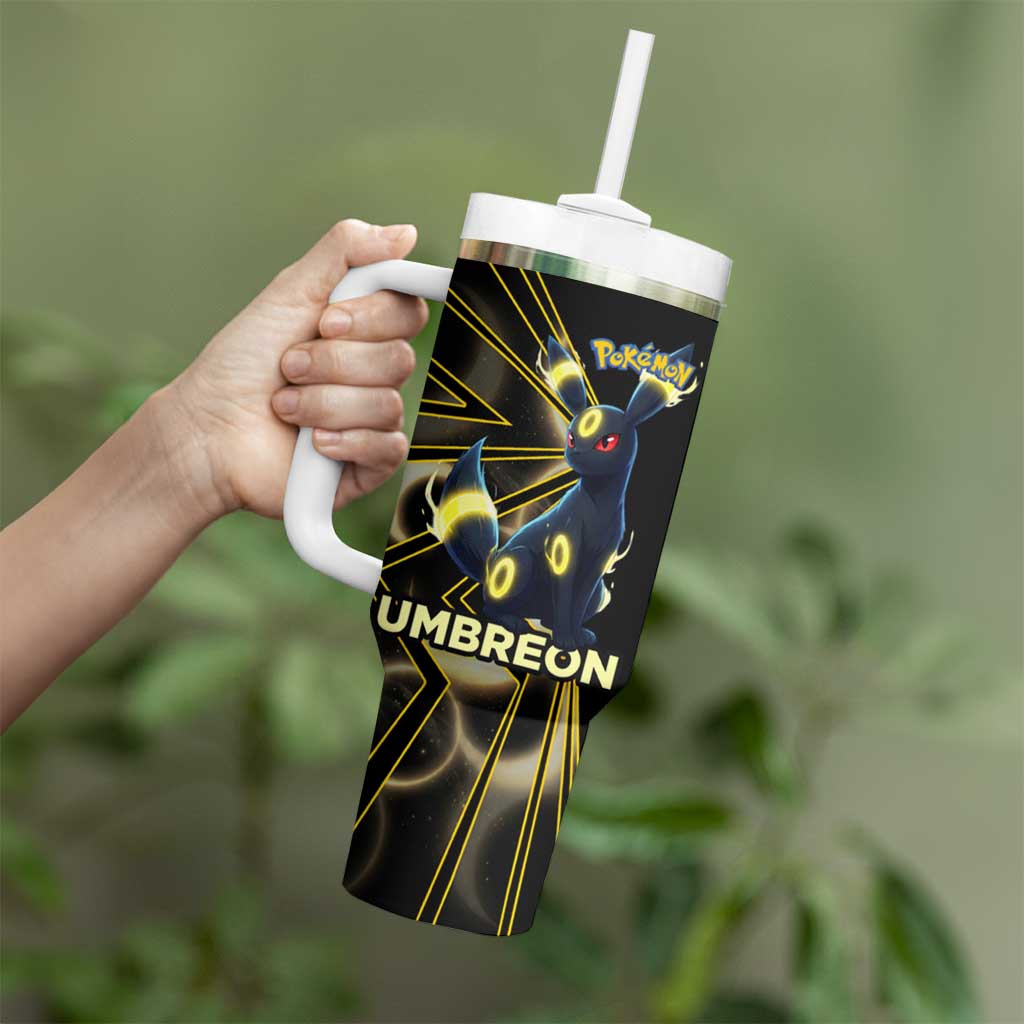 Umbreon Poké Tumbler With Handle Lunar Eclipse Comic Style