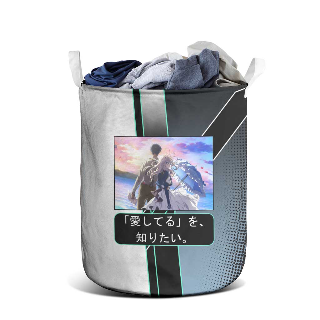 Violet Evergarden Laundry Basket Emotional Anime Romanticism Style
