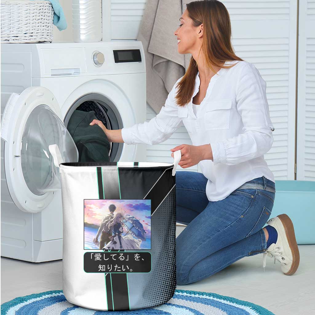 Violet Evergarden Laundry Basket Emotional Anime Romanticism Style