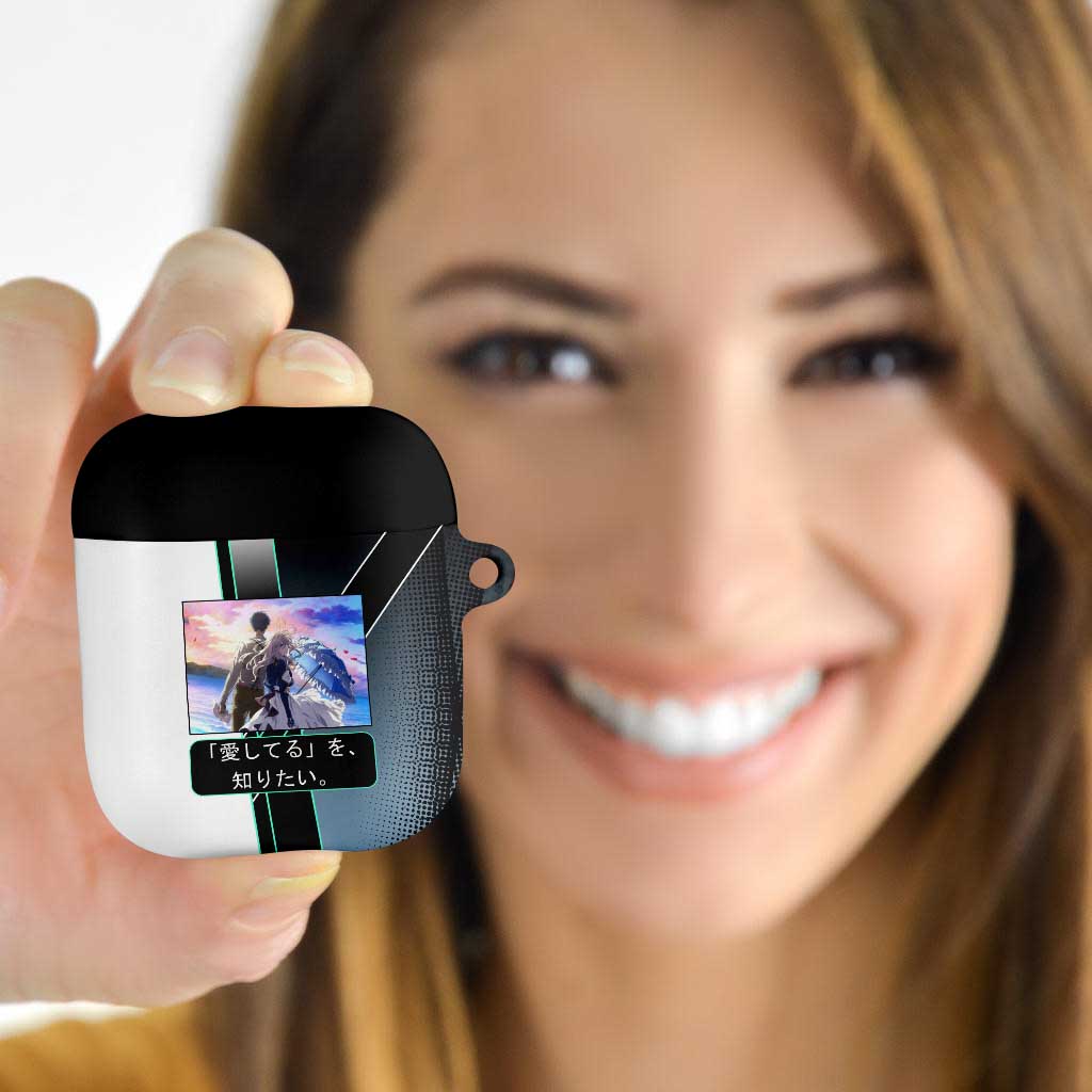 Violet Evergarden AirPods Case Emotional Anime Romanticism Style