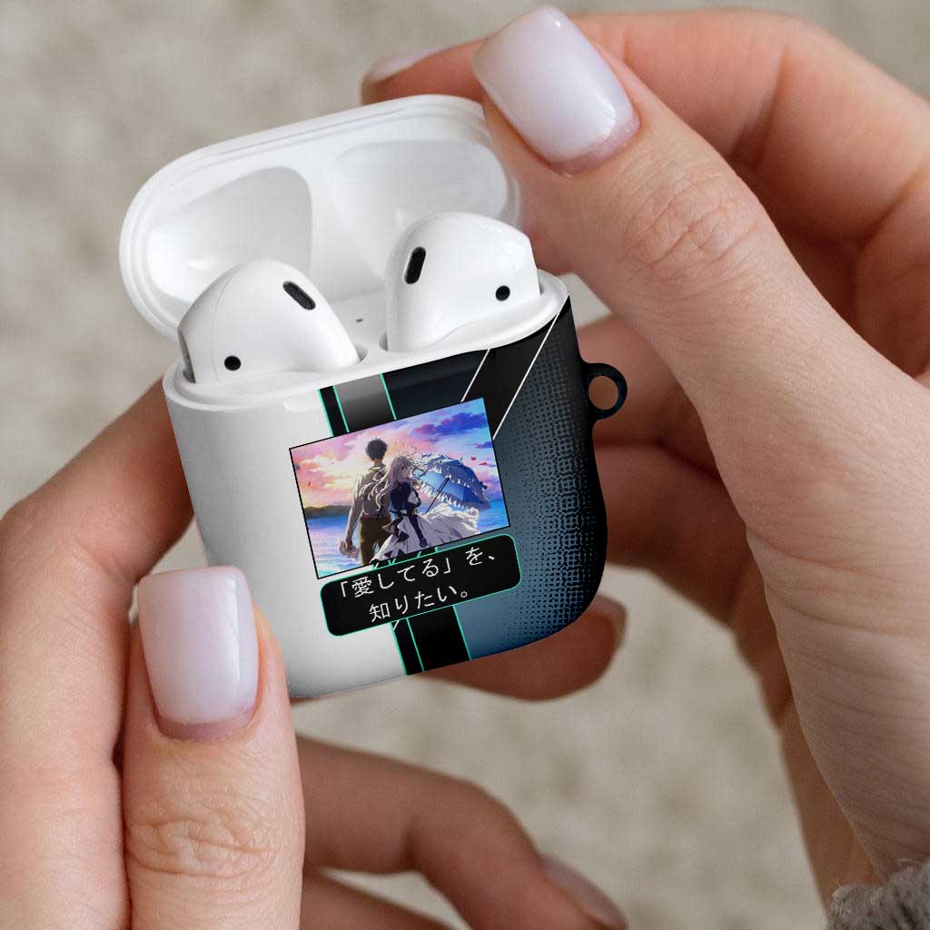 Violet Evergarden AirPods Case Emotional Anime Romanticism Style