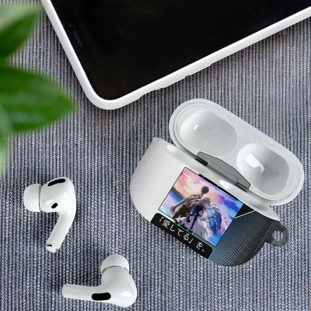 Violet Evergarden AirPods Case Emotional Anime Romanticism Style