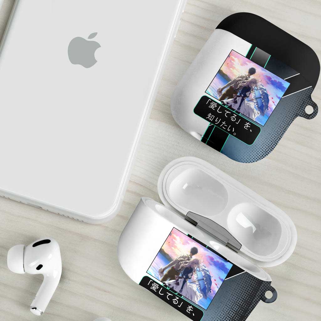 Violet Evergarden AirPods Case Emotional Anime Romanticism Style