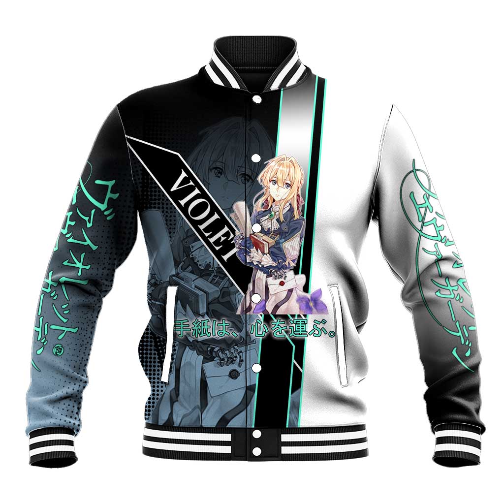 Violet Evergarden Baseball Jacket Emotional Anime Romanticism Style