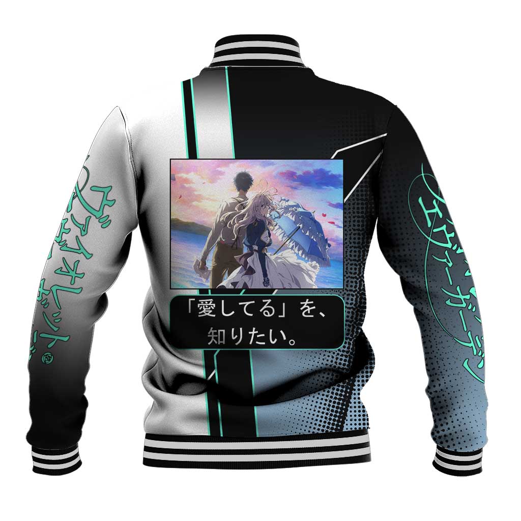 Violet Evergarden Baseball Jacket Emotional Anime Romanticism Style