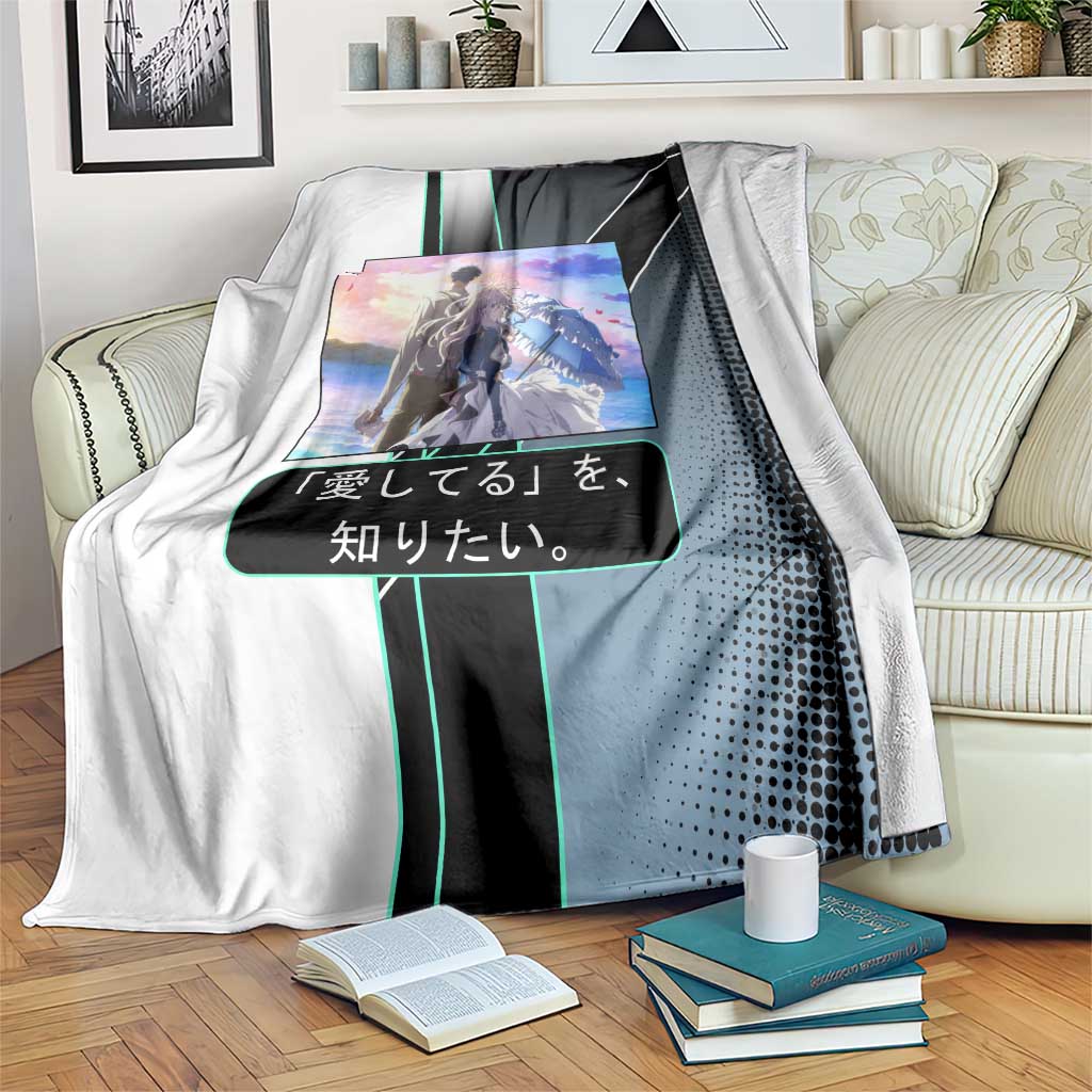 Violet Evergarden Blanket Emotional Anime Romanticism Style