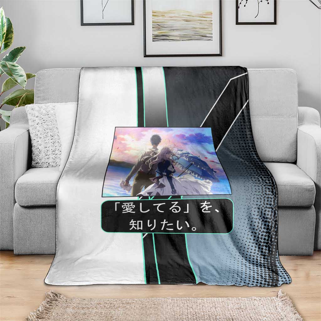 Violet Evergarden Blanket Emotional Anime Romanticism Style
