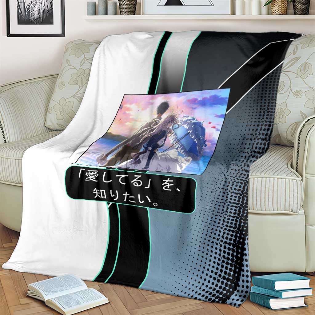 Violet Evergarden Blanket Emotional Anime Romanticism Style