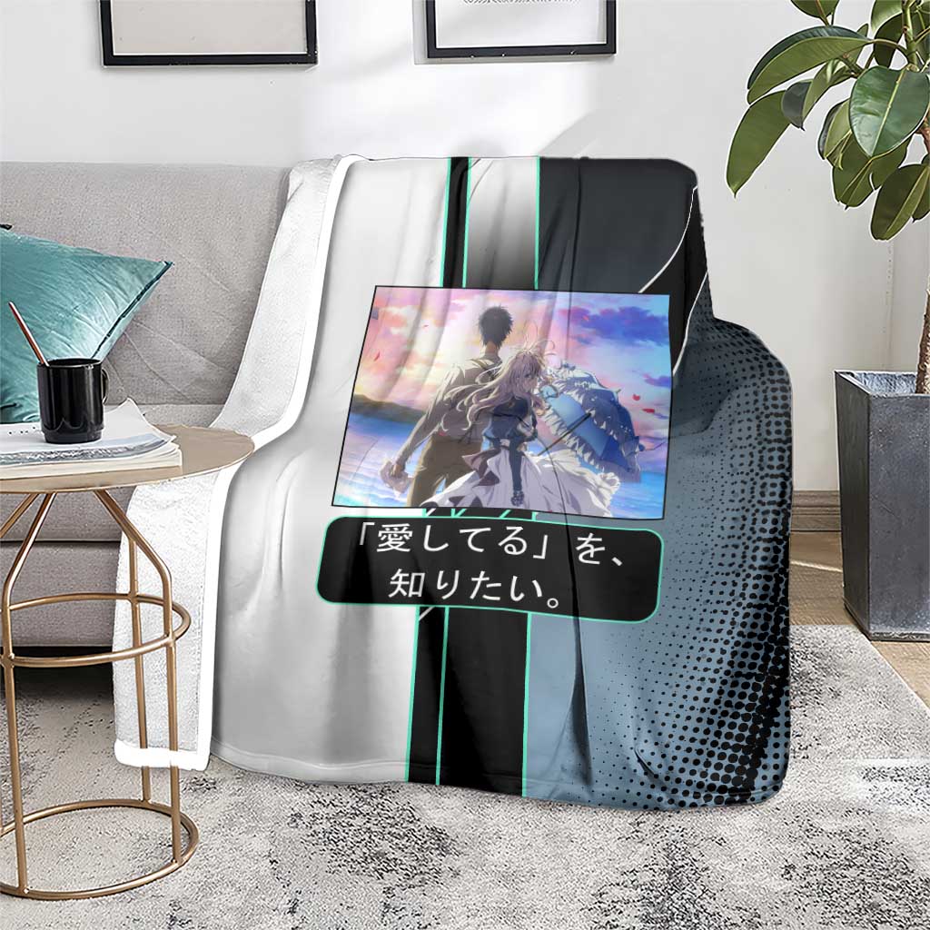 Violet Evergarden Blanket Emotional Anime Romanticism Style