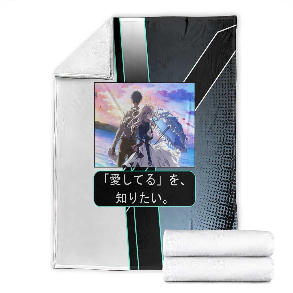 Violet Evergarden Blanket Emotional Anime Romanticism Style