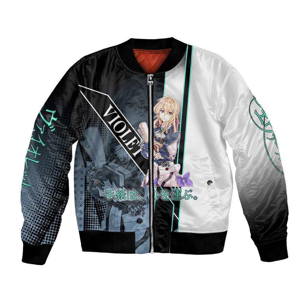 Violet Evergarden Bomber Jacket Emotional Anime Romanticism Style