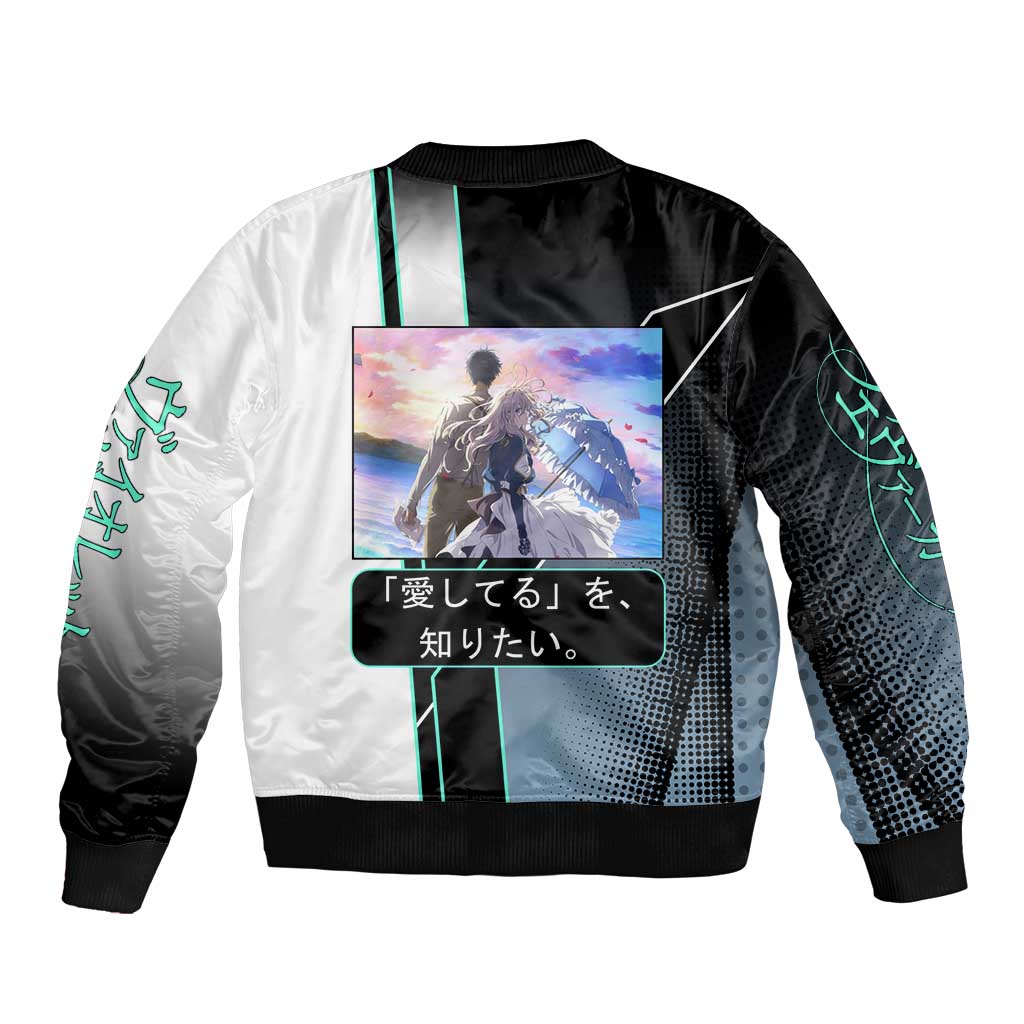 Violet Evergarden Bomber Jacket Emotional Anime Romanticism Style