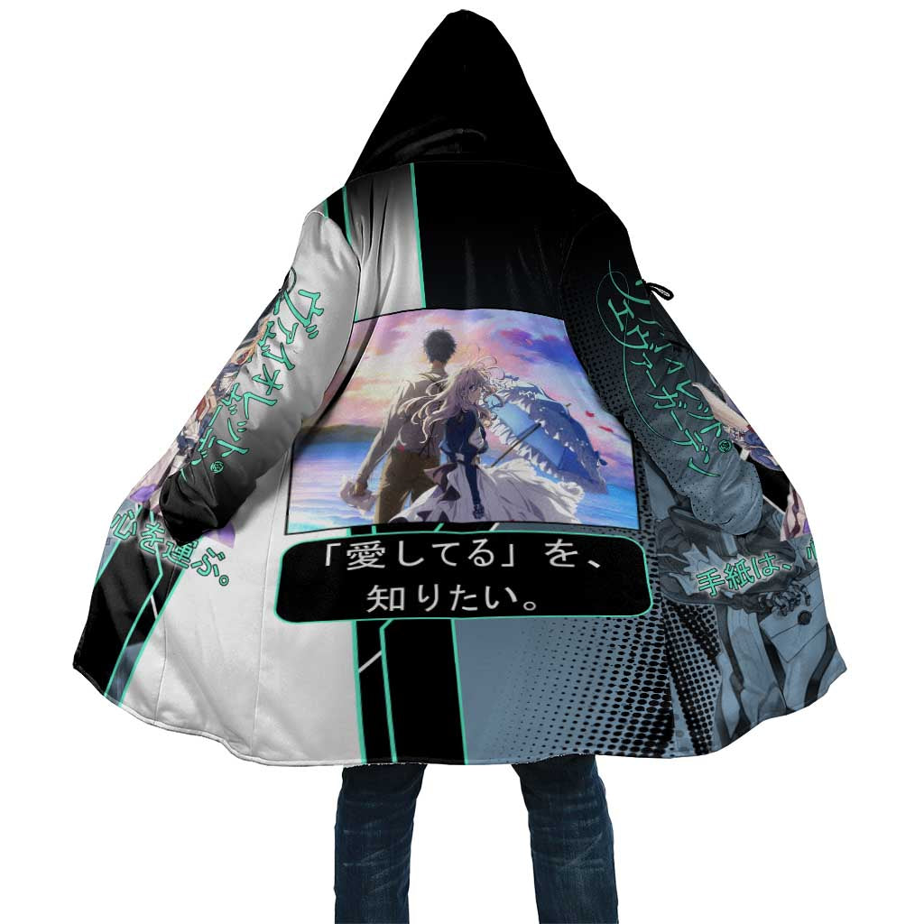 Violet Evergarden Cloak Emotional Anime Romanticism Style