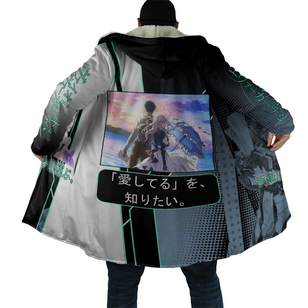 Violet Evergarden Cloak Emotional Anime Romanticism Style