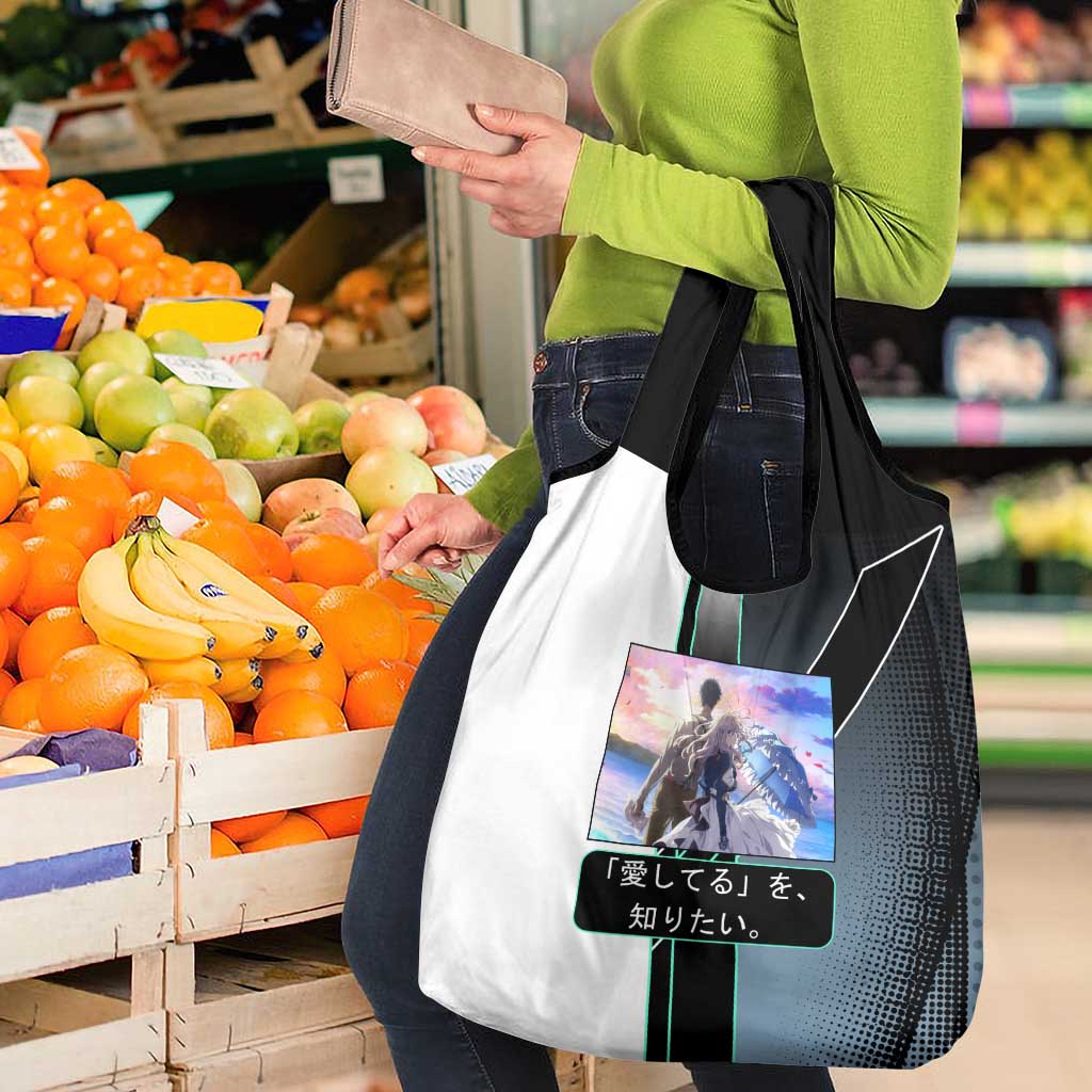 Violet Evergarden Grocery Bag Emotional Anime Romanticism Style