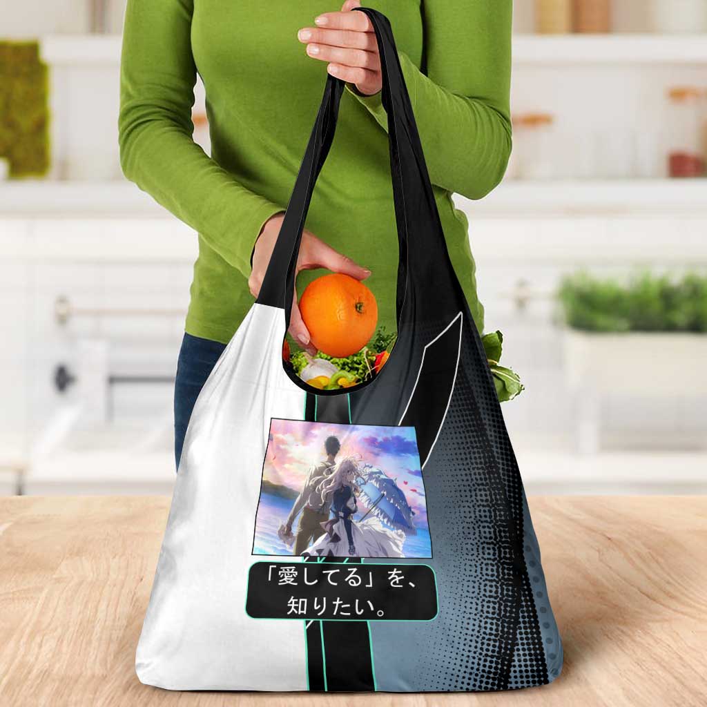 Violet Evergarden Grocery Bag Emotional Anime Romanticism Style