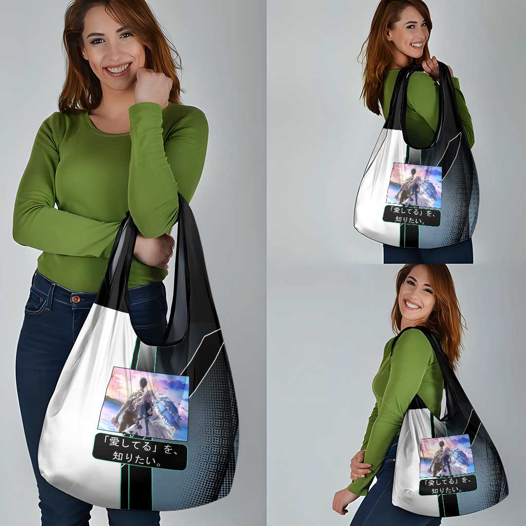 Violet Evergarden Grocery Bag Emotional Anime Romanticism Style