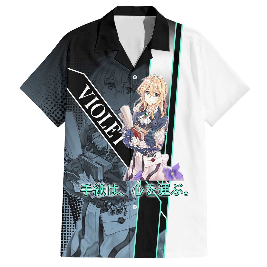 Violet Evergarden Hawaiian Shirt Emotional Anime Romanticism Style