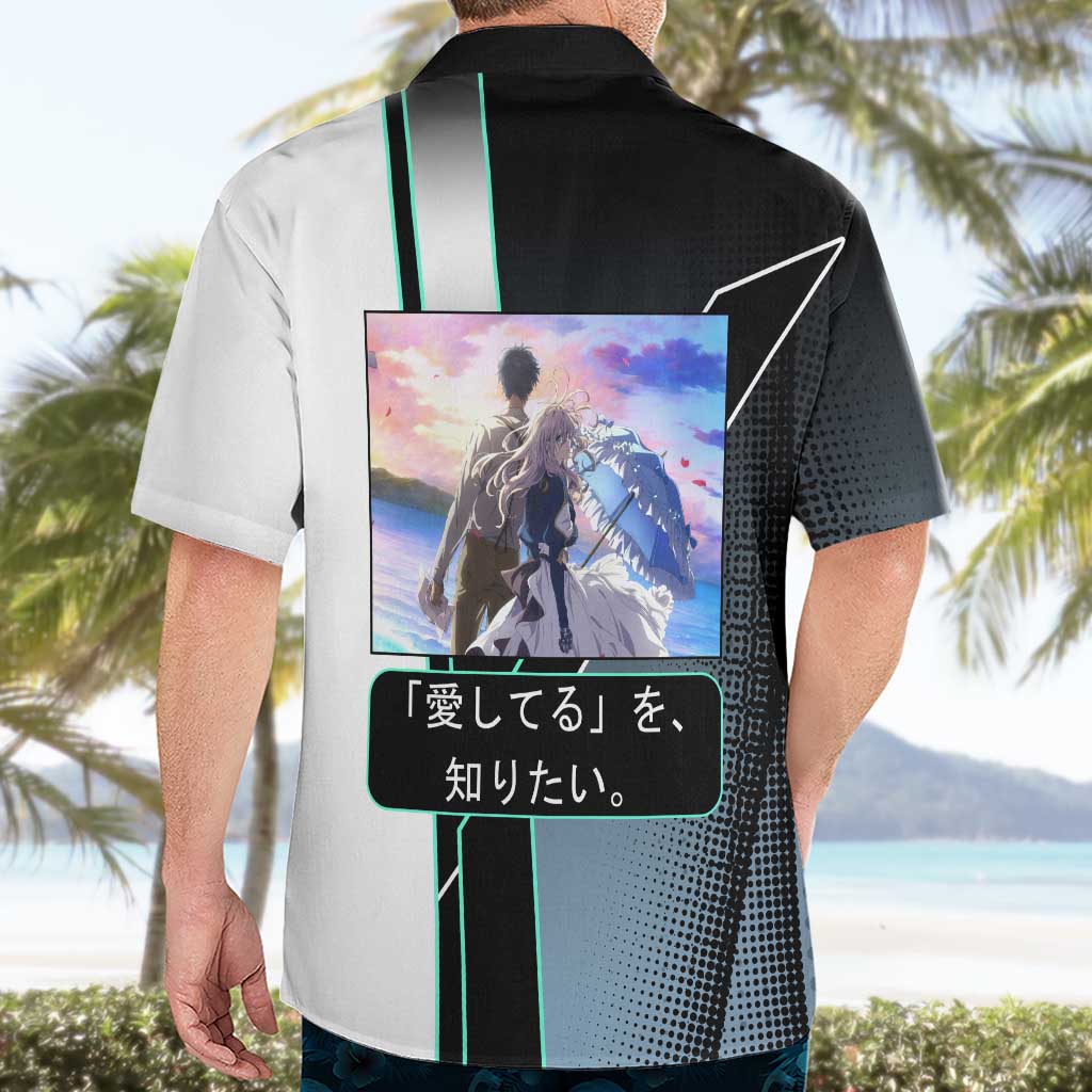 Violet Evergarden Hawaiian Shirt Emotional Anime Romanticism Style