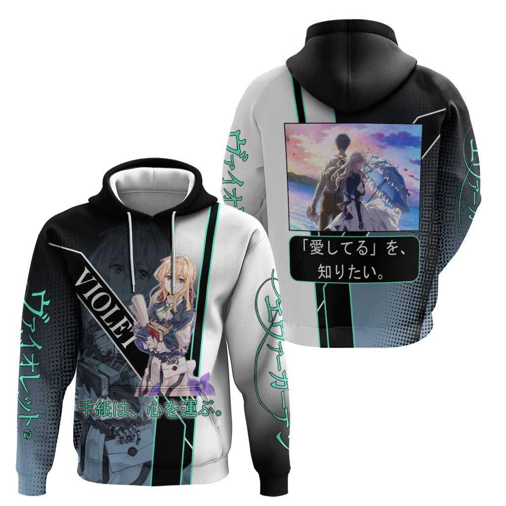 Violet Evergarden Hoodie Emotional Anime Romanticism Style