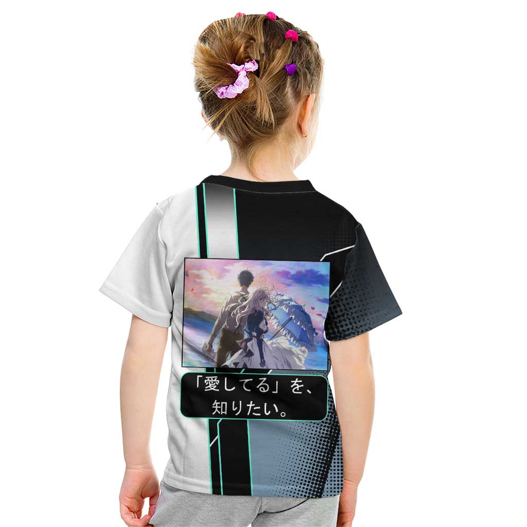 Violet Evergarden Kid T Shirt Emotional Anime Romanticism Style