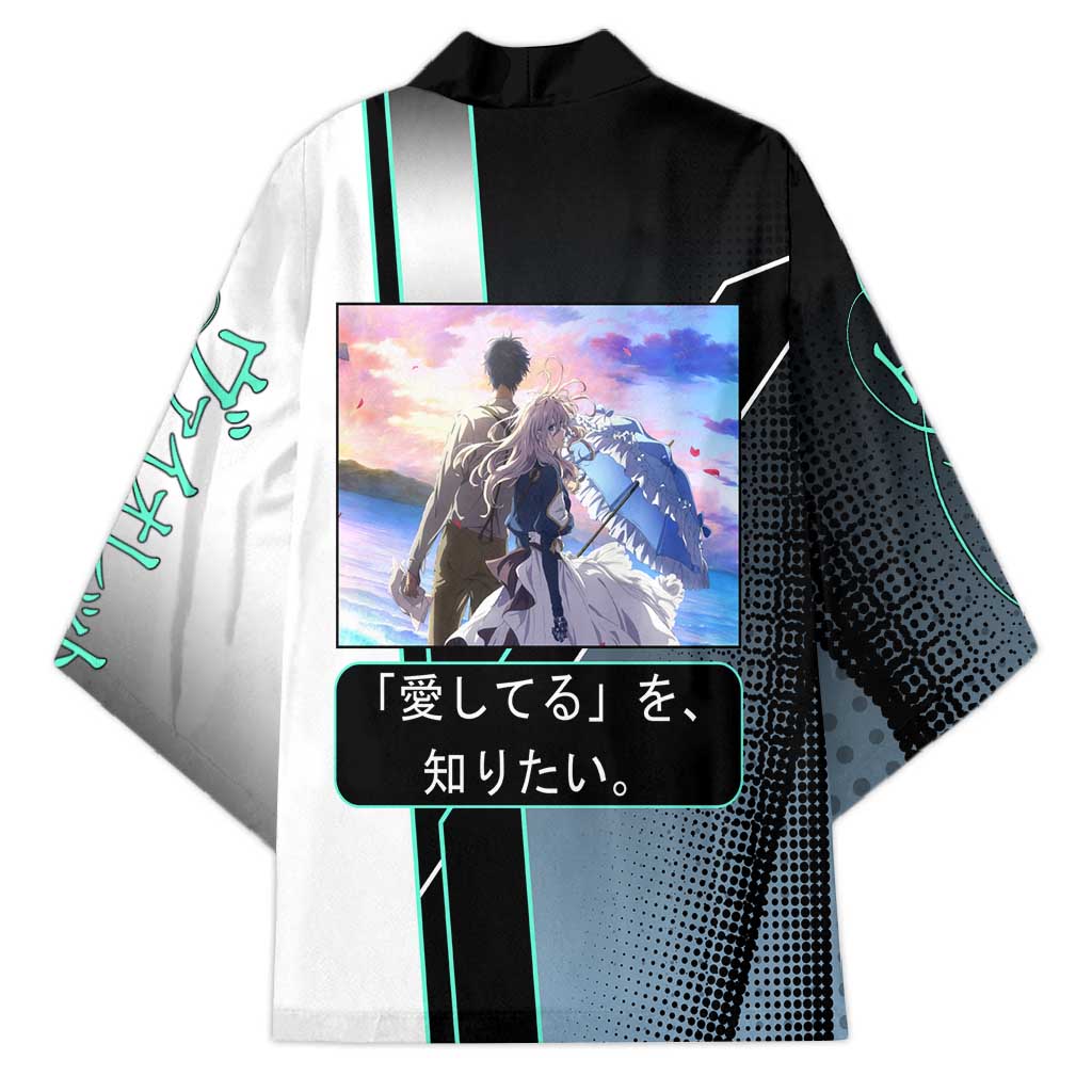 Violet Evergarden Kimono Emotional Anime Romanticism Style