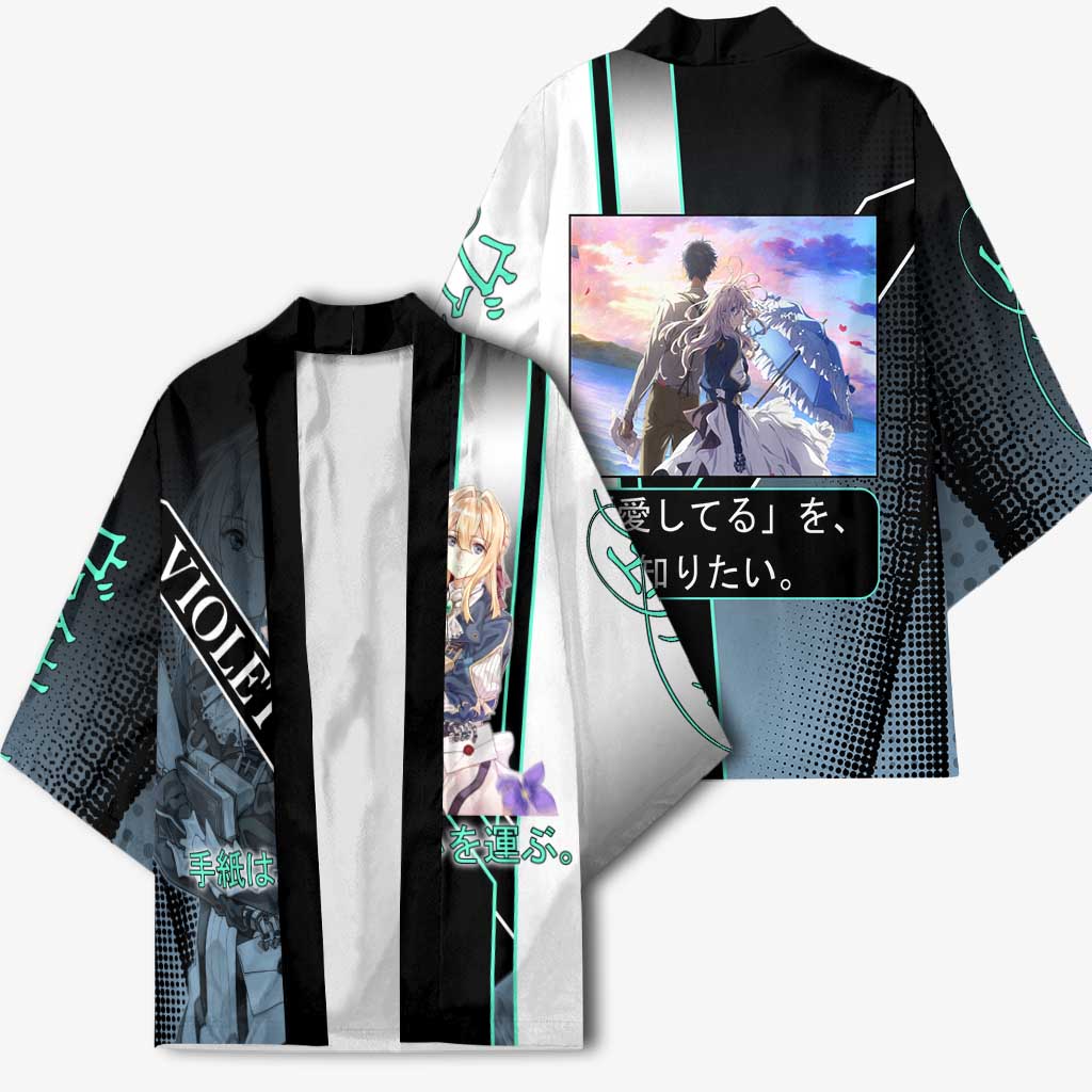 Violet Evergarden Kimono Emotional Anime Romanticism Style